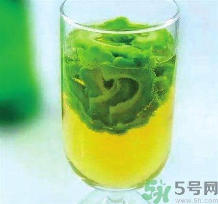 新鮮的苦瓜片能泡水喝嗎？新鮮苦瓜片泡水喝好嗎？