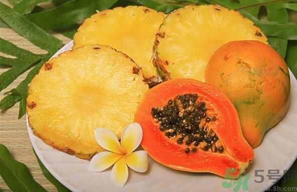 木瓜可以和菠蘿一起吃嗎？木瓜和菠蘿一起吃有什么影響？