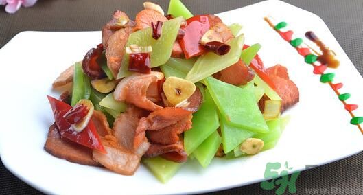 萵筍和臘肉一起炒好嗎？萵筍和臘肉一起吃好嗎？