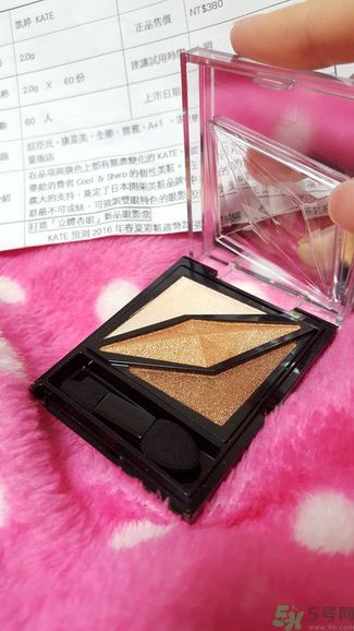 凱婷KATE擴(kuò)型深邃眼影盒怎么樣？好用嗎？