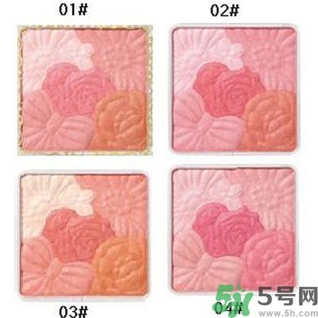 canmake花瓣腮紅色號對比圖？canmake五色花瓣腮紅試色