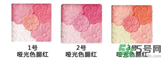 canmake花瓣腮紅色號對比圖？canmake五色花瓣腮紅試色