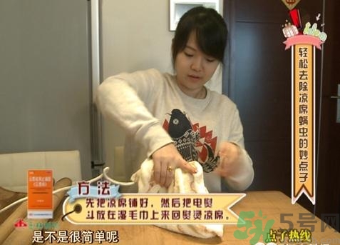 怎么判斷涼席有沒有螨蟲？涼席上的螨蟲怎么去除？