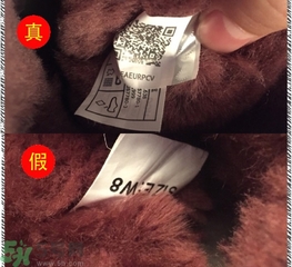 ugg是什么牌子？ugg雪地靴真假辨別圖對比