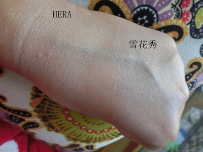 赫拉和雪花秀氣墊哪個好？hera和雪花秀哪個好？