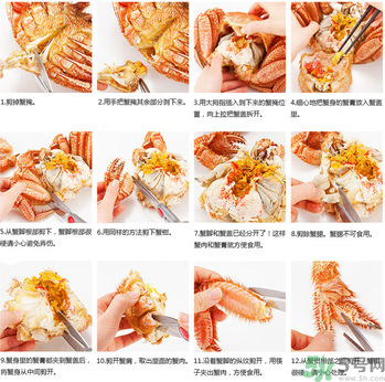 毛蟹怎么吃？毛蟹吃法圖解