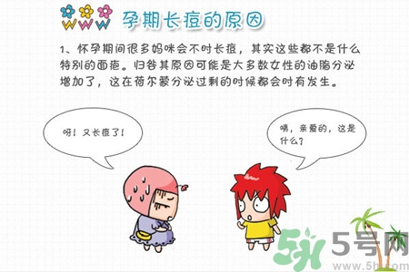 孕婦臉上長痘痘怎么回事？孕婦長痘痘怎么辦？