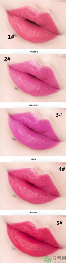 夢妝ture color唇膏色號(hào) 夢妝ture color唇膏試色