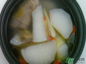 雞肉可以和白蘿卜一起燉湯嗎？雞肉和白蘿卜能一起吃嗎？