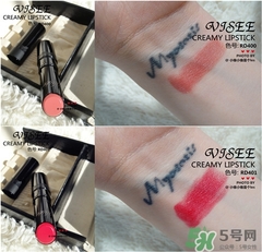 visee口紅怎么樣？visee口紅試色