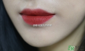 磚紅色是什么顏色？磚紅色口紅試色