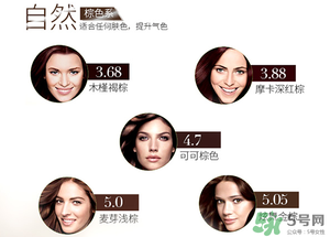 施華蔻染發(fā)劑哪個顏色好看？施華蔻染發(fā)劑色號圖