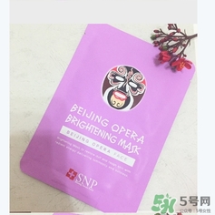 snp京劇臉譜面膜怎么用？snp京劇面膜使用方法