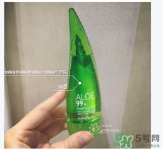 holika蘆薈膠怎么用？holika holika蘆薈膠使用方法