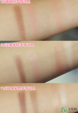 canmake眼影哪個(gè)色好？canmake試色