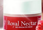 royal nectar皇家花蜜蜂毒眼霜怎么用？