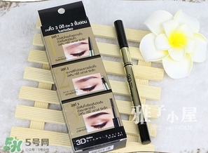 mistine3d三合一眉筆怎么用？mistine3d眉筆使用方法