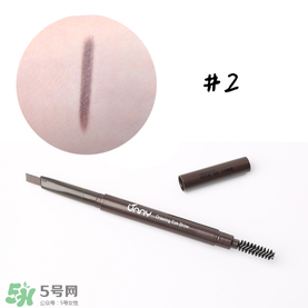 Unny眉筆怎么樣？Unny眉筆試色色號(hào)