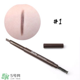 Unny眉筆怎么樣？Unny眉筆試色色號(hào)