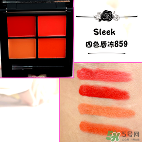 sleek唇釉怎么樣？sleek唇凍怎么樣？