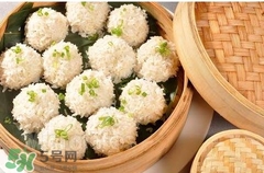 糯米圓子的熱量是多少？一個糯米丸子的熱量