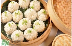 一斤糯米可以做多少個(gè)糯米丸子？一斤糯米可以做多少糯米圓子？