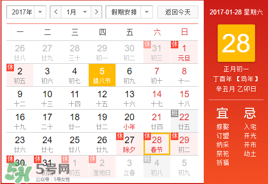 2017年春節(jié)多少度？2017年春節(jié)會下雨嗎？