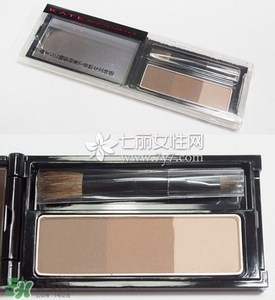 kate三色眉粉怎么用？kate三色眉粉使用方法