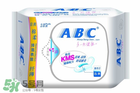 abc衛(wèi)生巾上面的藍(lán)芯有什么作用？abc衛(wèi)生巾上藍(lán)條的作用
