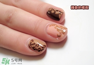 豹紋美甲圖片2017 豹紋美甲怎么畫 豹紋美甲圖片2017 豹紋美甲怎么畫