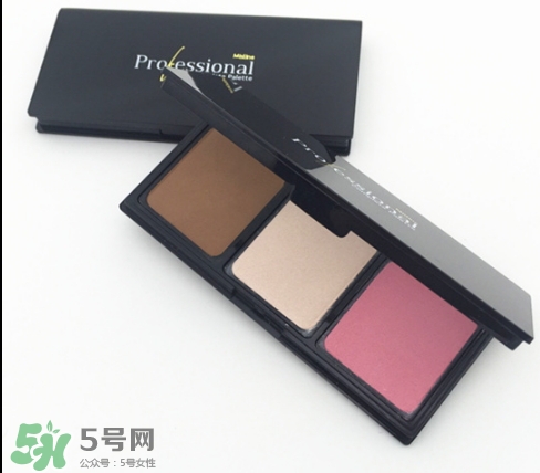 mistine三色修容粉怎么用？mistine三色修容使用方法