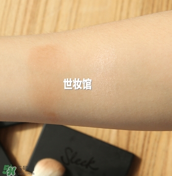 sleek修容粉怎么用？sleek修容粉使用方法