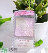 canmake花瓣高光怎么用？canmake花瓣雕刻高光使用方法
