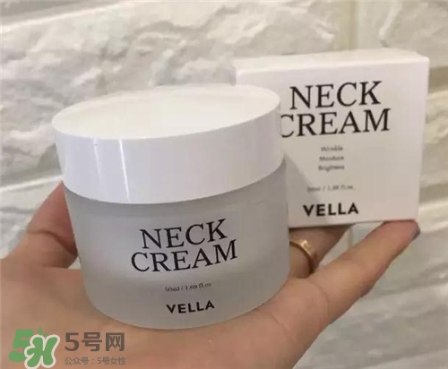 vella頸霜有效嗎？vella頸霜有用嗎？