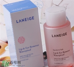 蘭芝眼唇卸妝液怎么用？蘭芝眼唇卸妝液使用方法