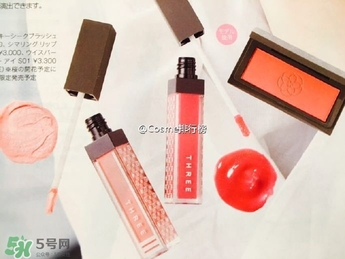 three2017櫻花限量有哪些？three櫻花限量化妝品多少錢(qián)