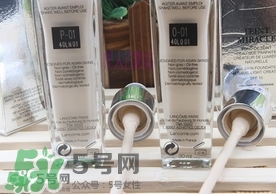 蘭蔻奇跡薄紗粉底液色號怎么選？蘭蔻奇跡薄紗粉底液色號試色