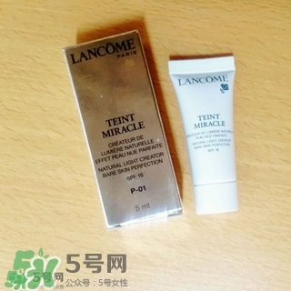 蘭蔻奇跡薄紗粉底液色號怎么選？蘭蔻奇跡薄紗粉底液色號試色