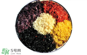 五色糯米飯?jiān)趺醋龊贸?？五色糯米飯?jiān)趺串?huà)？