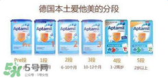 德國愛他美分段法及各段特點(diǎn)？德國愛他美分段說明