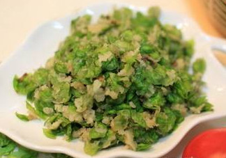 榆錢怎么蒸？蒸榆錢的做法