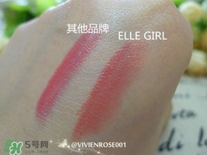 ellegirl愛爾甜心口紅怎么樣？ellegirl口紅色號(hào)試色