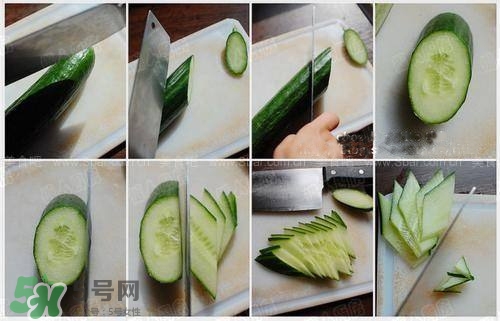 黃瓜怎么切菱形？如何將黃瓜切菱形