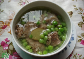 豌豆和排骨能一起燉嗎？豌豆和排骨能一起吃嗎？
