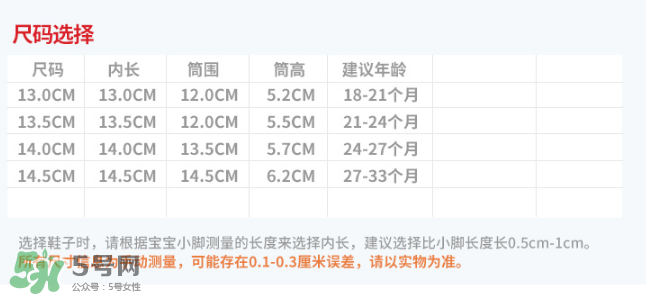 mikihouse涼鞋尺碼對照表 mikihouse涼鞋尺碼怎么選？