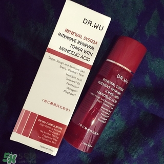 dr.wu杏仁酸亮白化妝水怎么樣？dr.wu杏仁酸化妝水功效