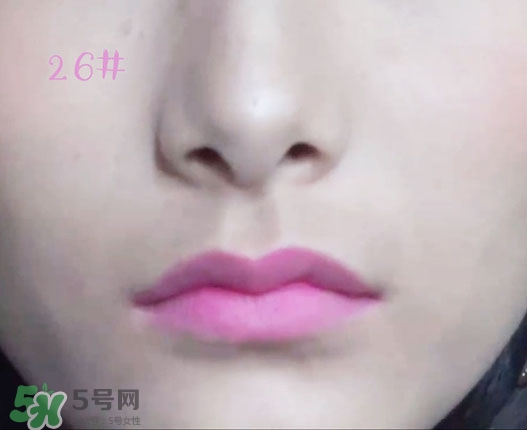 miss rose口紅怎么樣？miss rose口紅色號(hào)試色