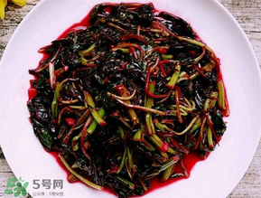 莧菜為什么會掉色？紅莧菜為什么會掉色？