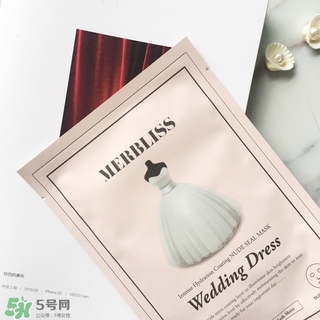 merbliss婚紗面膜怎么用？merbliss婚紗面膜要洗嗎？
