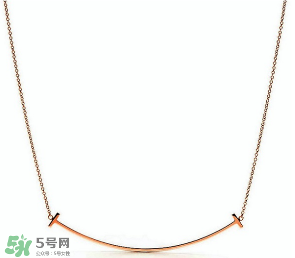 Tiffany t笑臉項鏈專柜價格 Tiffany t項鏈多少錢？